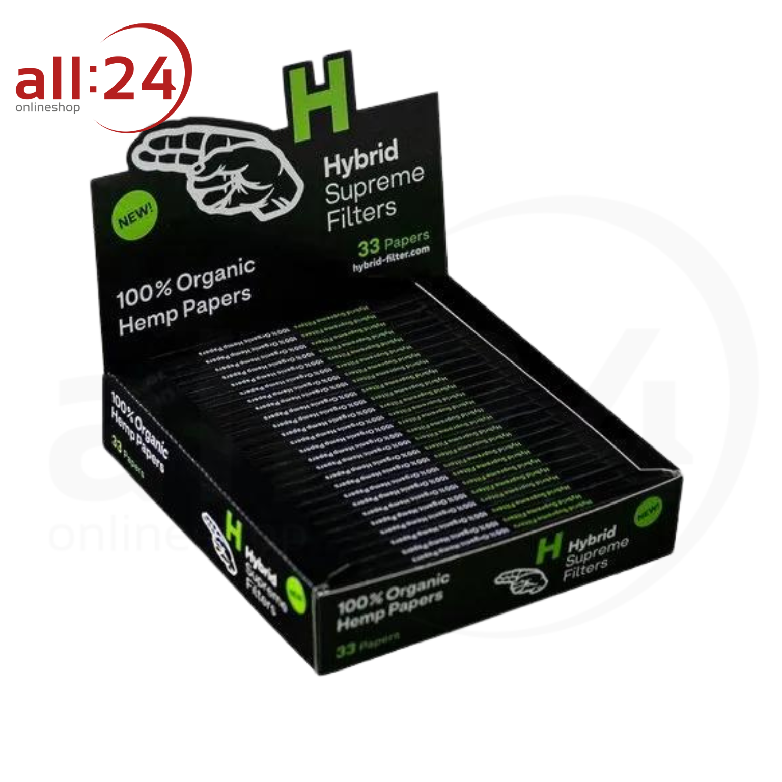 Artikelbild 1 des Artikels “Hybrid Supreme Filter Papers, Box mit 25 Heftchen “
