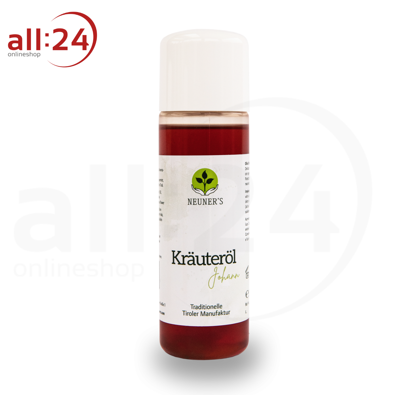 Artikelbild 1 des Artikels “Neuner's Körperöl Johann - Johanniskrautöl, 100ml “