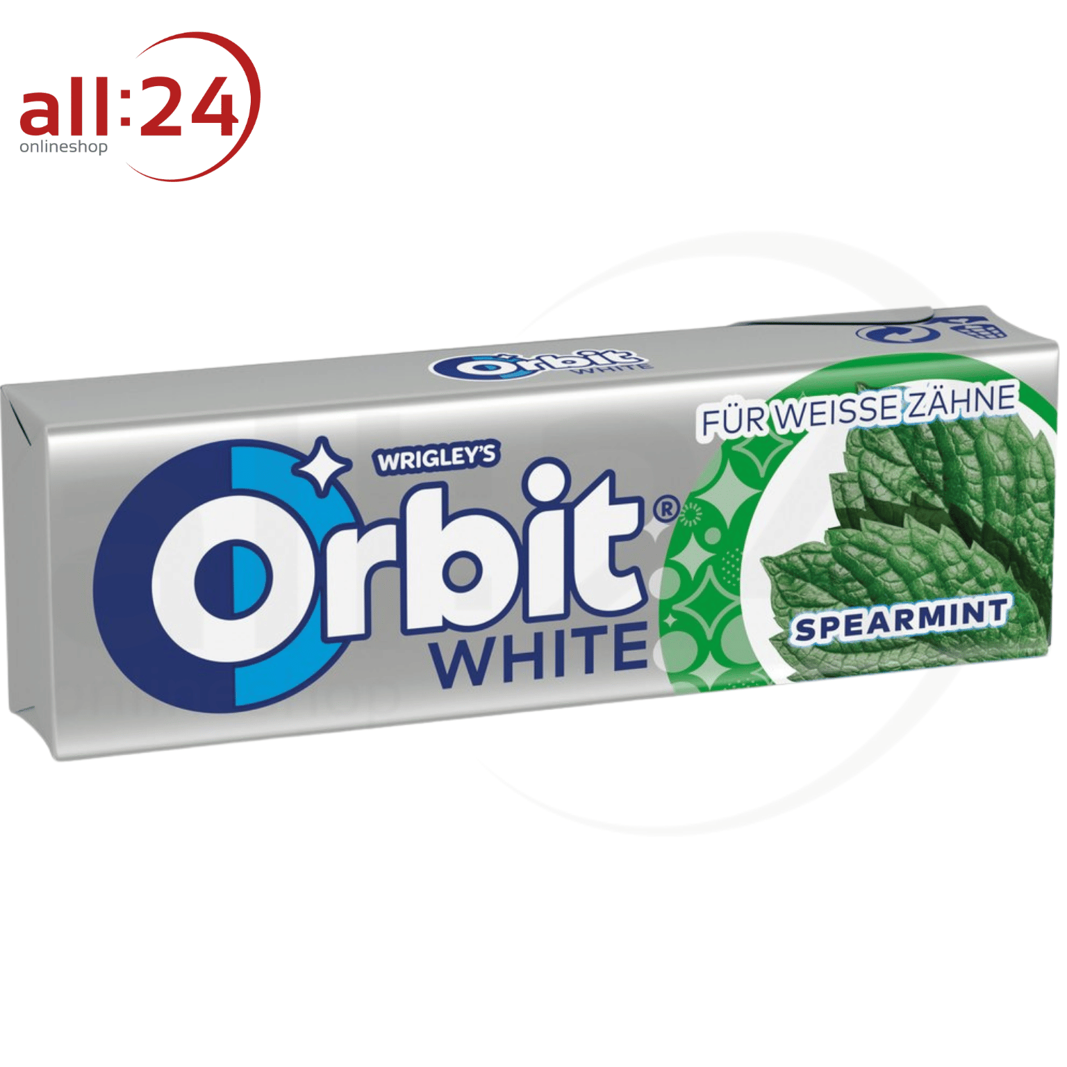 Artikelbild 1 des Artikels “Orbit White Spearmit Kaugummi - XXL Vorteilspack, 30 Packungen á 10 Stück “
