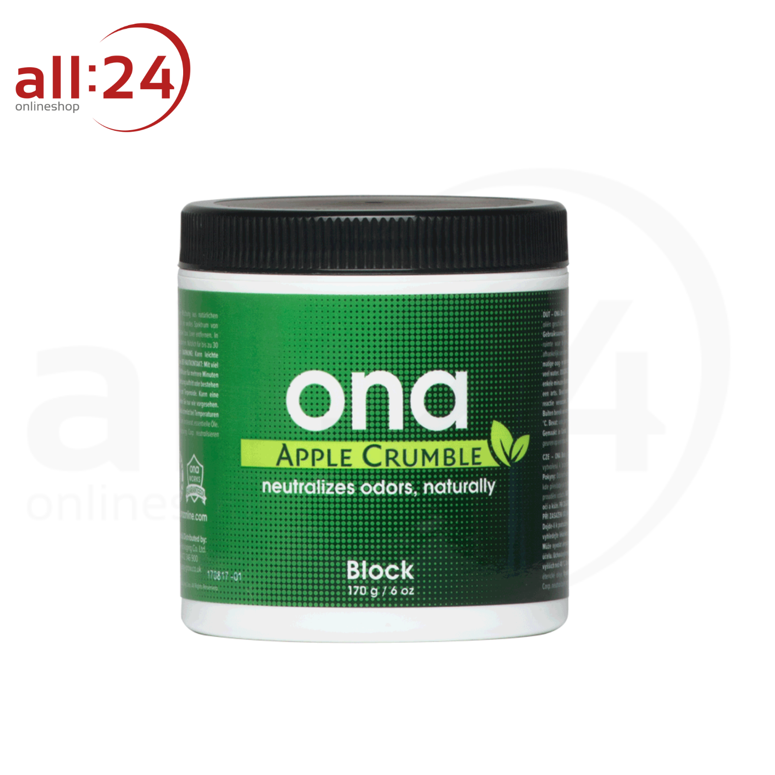 Artikelbild 1 des Artikels “ONA Block Geruchsneutralisierer - Apple Crumble 170g “