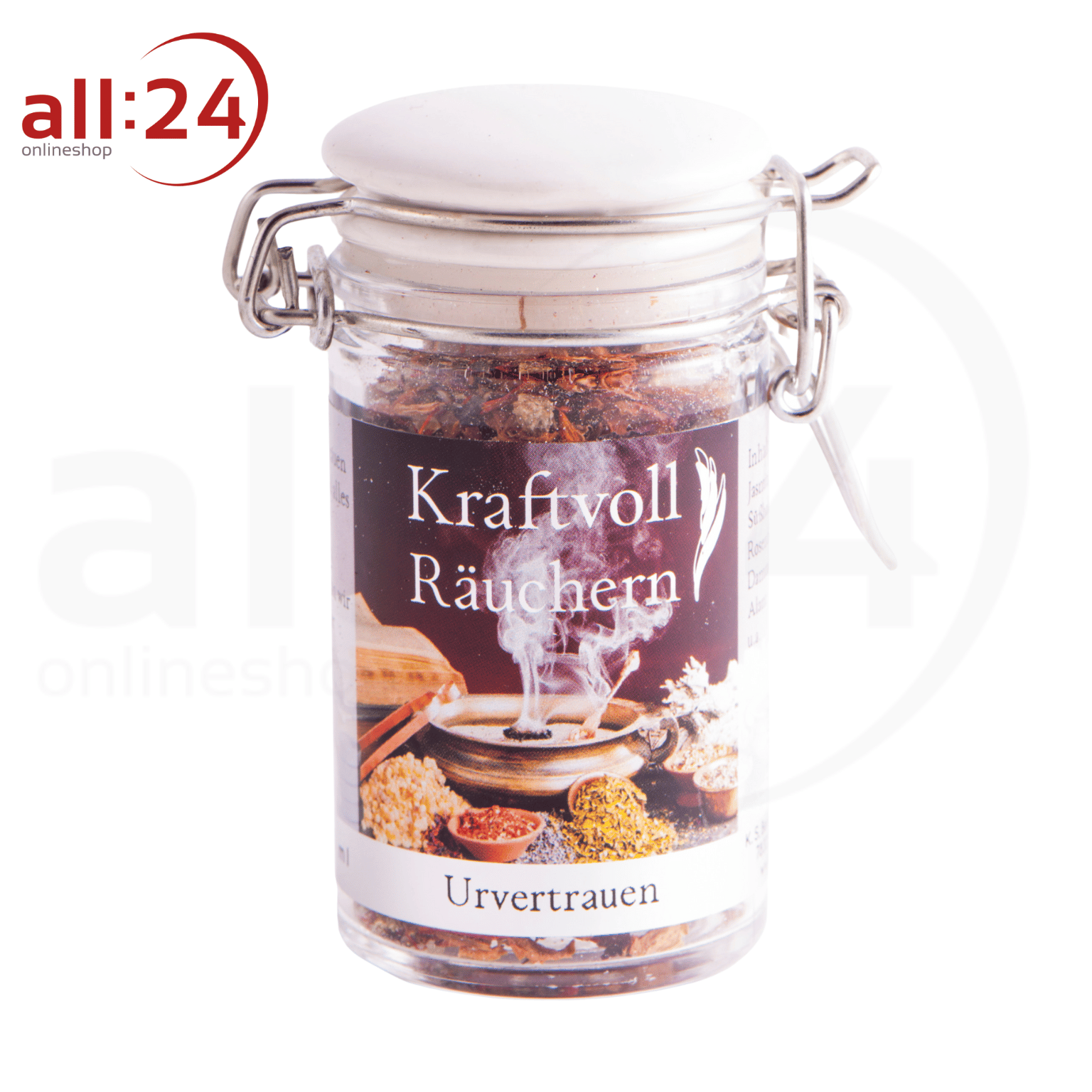 Artikelbild 1 des Artikels “Räuchermischung Urvertrauen Kraftvoll Räuchern “