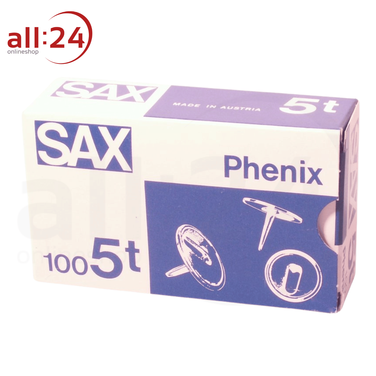 Artikelbild 1 des Artikels “SAX Teppichnägel Phenix 5t, 100 Stück Ø 16mm “
