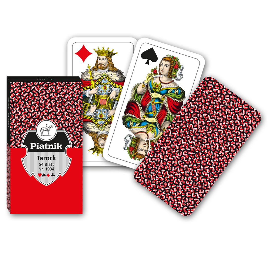Artikelbild 1 des Artikels “Piatnik Tarock-Karten Rot 54 Blatt Spielkarten “