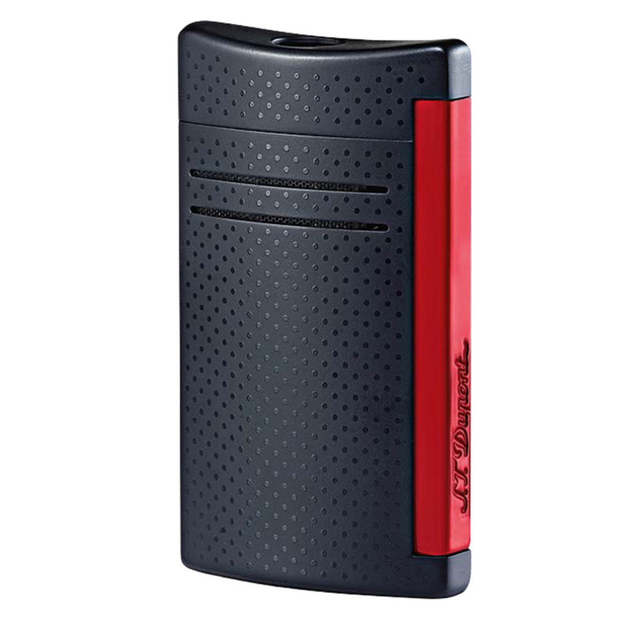Artikelbild 1 des Artikels “S.T. Dupont Feuerzeug Maxijet Schwarz Matt/Rot “