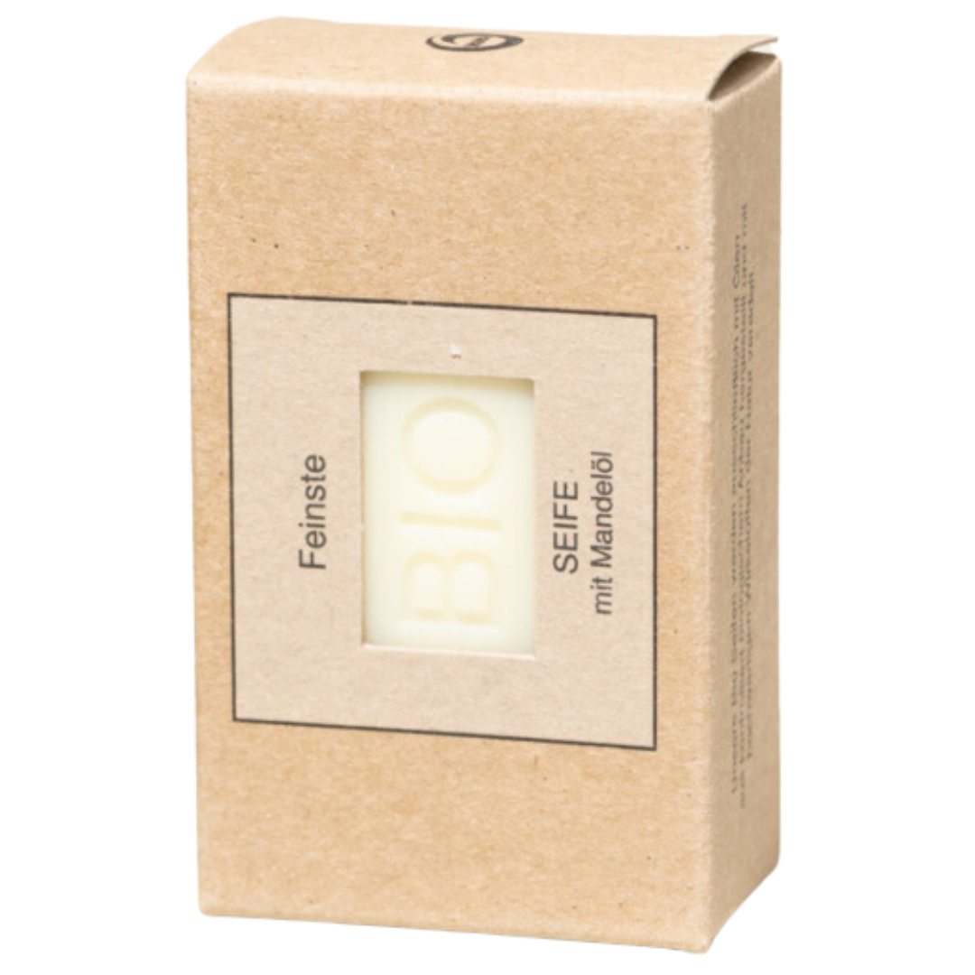 Artikelbild 1 des Artikels “Walde BIO Seifenstück Natur mit Mandelöl, 100g “