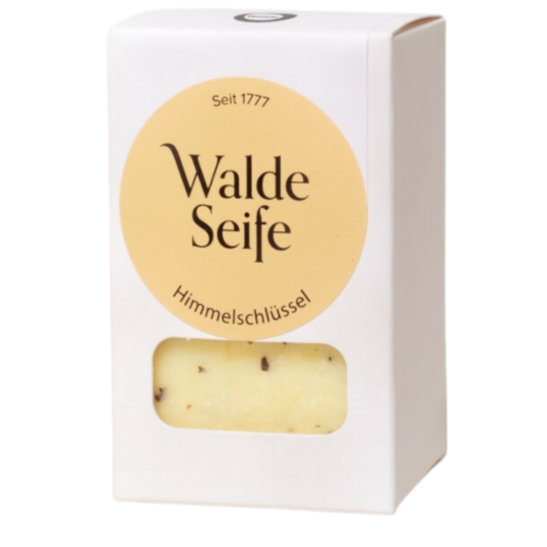 Artikelbild 1 des Artikels “Walde Seifenstück Naturseife Himmelschlüssel 100g Plastikfrei “