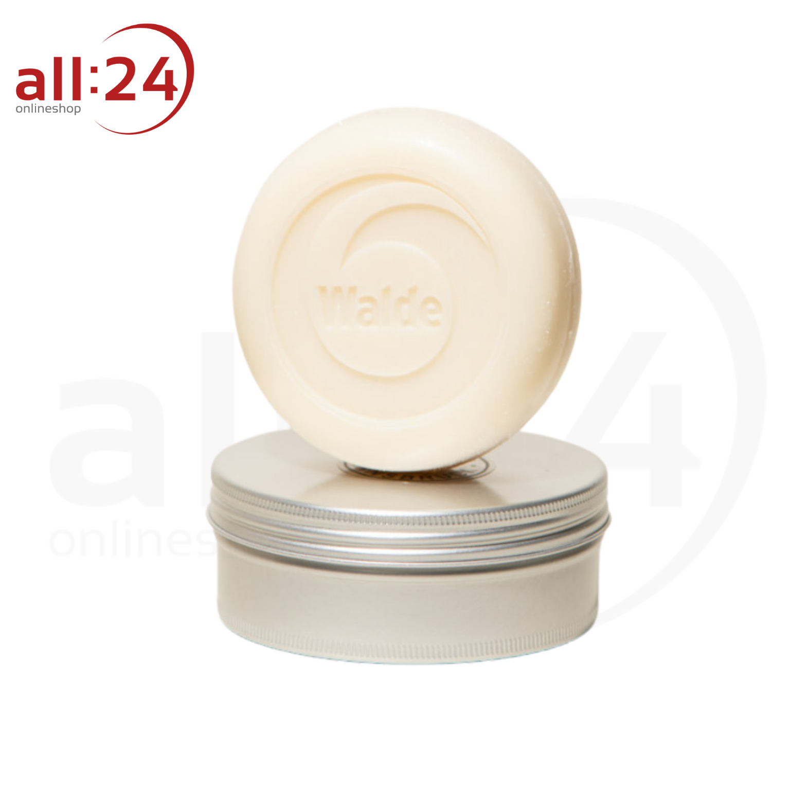 Artikelbild 1 des Artikels “Walde Rasierseife mit Sheabutter 100g, weiß “