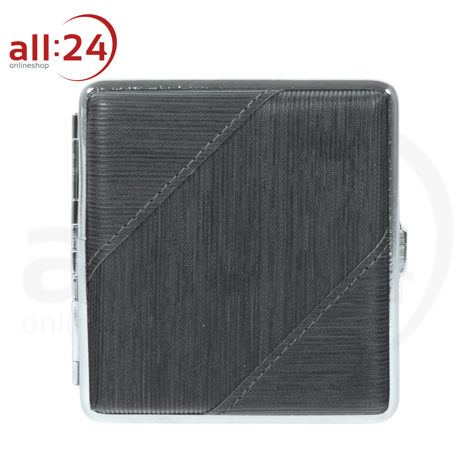 Artikelbild 1 des Artikels “Zigaretten Etui „Single Gentleman“ schwarz - Für 80mm 20 Stück Zigaretten, mit Spange “