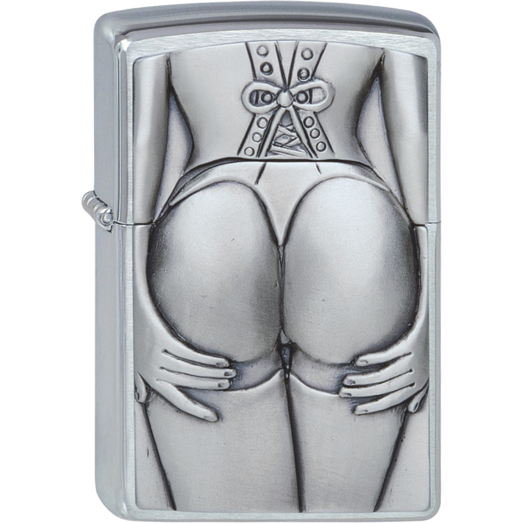 Artikelbild 1 des Artikels “Zippo Feuerzeug Stocking Girl Trick Emblem “