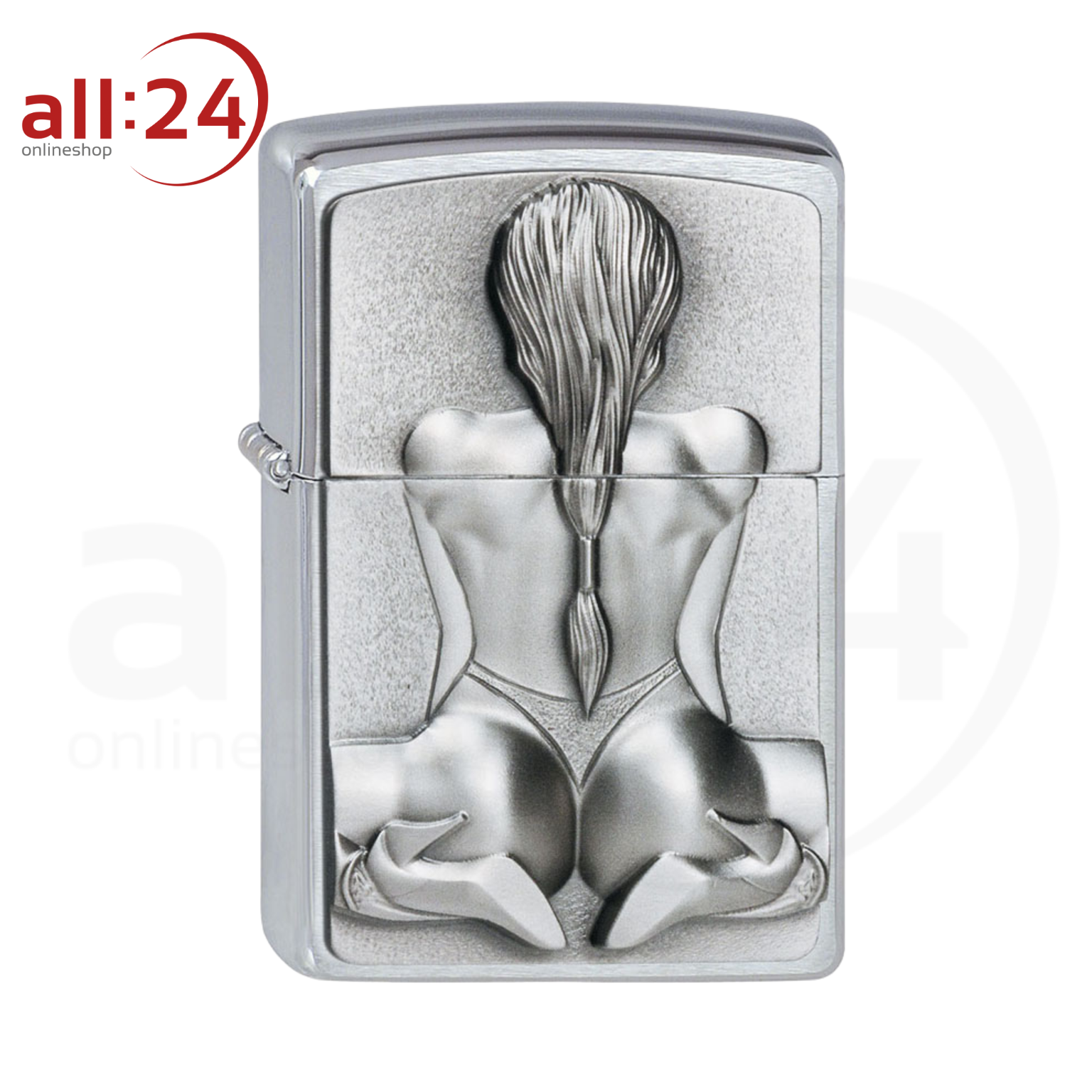 Artikelbild 1 des Artikels “Zippo Feuerzeug Kneeling Girl Emblem “