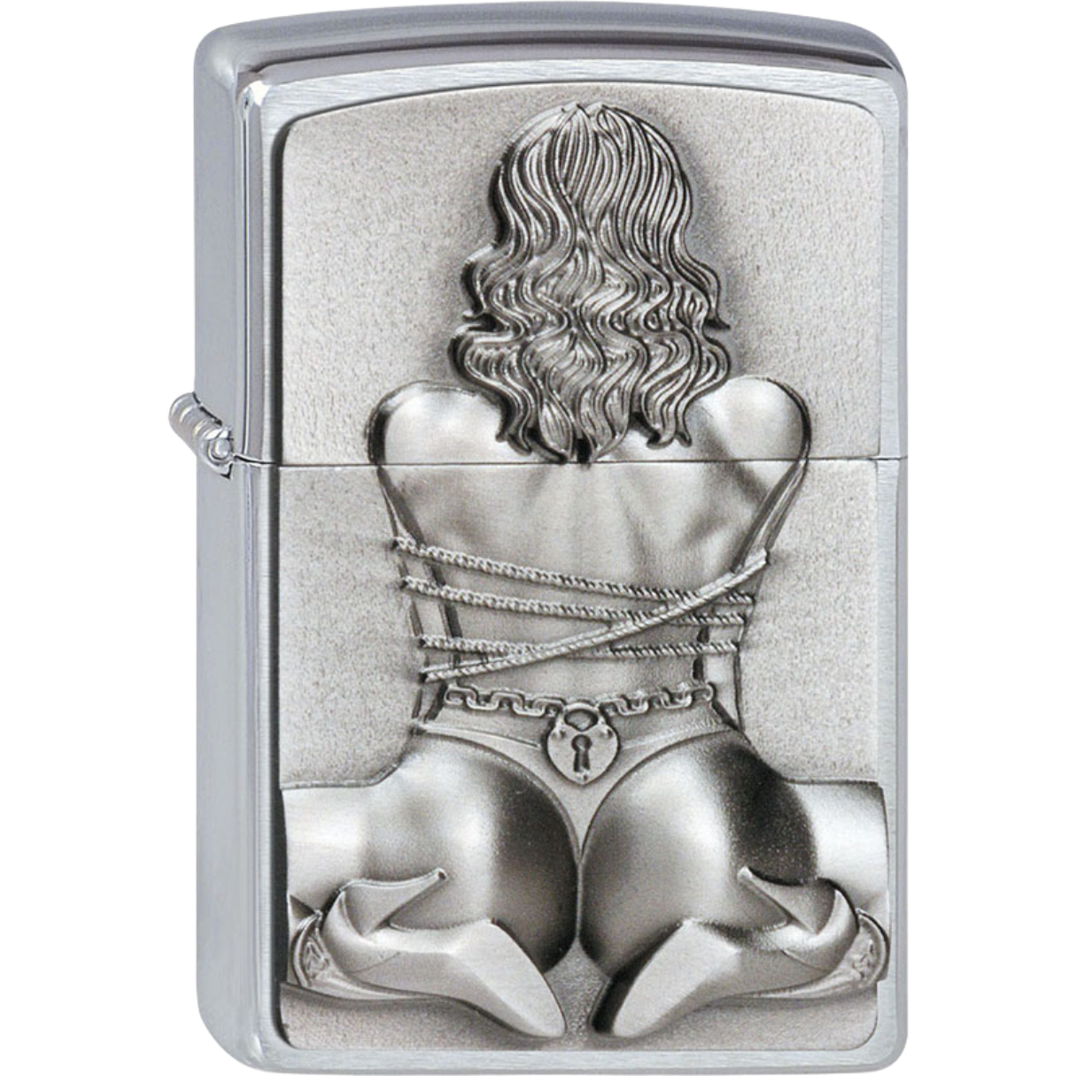 Artikelbild 1 des Artikels “Zippo Feuerzeug Bondage Girl Emblem “