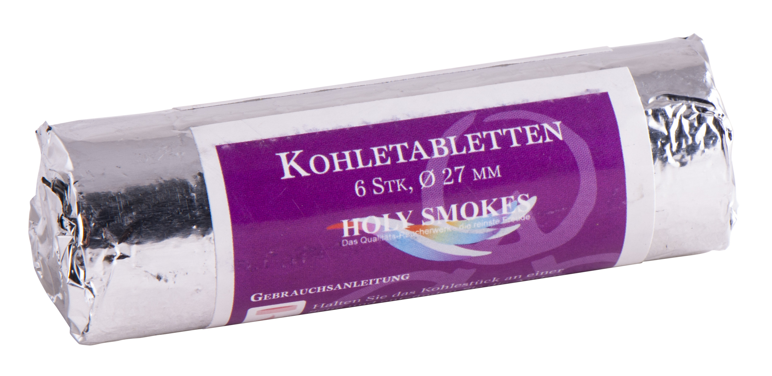 Artikelbild 1 des Artikels “Holy Smokes Räucherkohle Kohletabletten Rolle 6 Stück 2,7 cm “