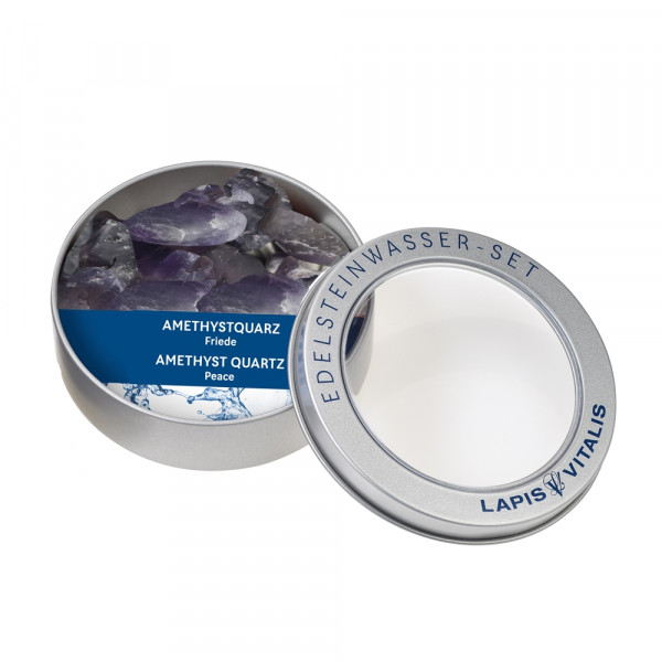 Artikelbild 1 des Artikels “Wassersteine in Geschenkdose - Amethyst “