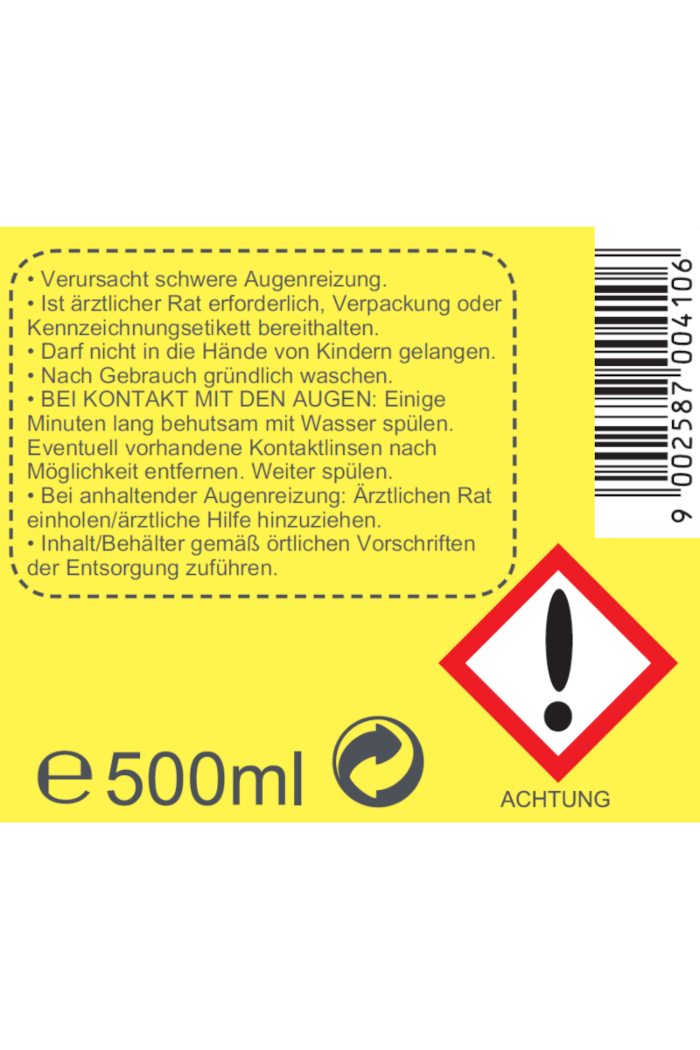 Artikelbild 2 des Artikels “Walde Fino Zitrone Geschirrspülmittel und Universalreiniger 500ml “