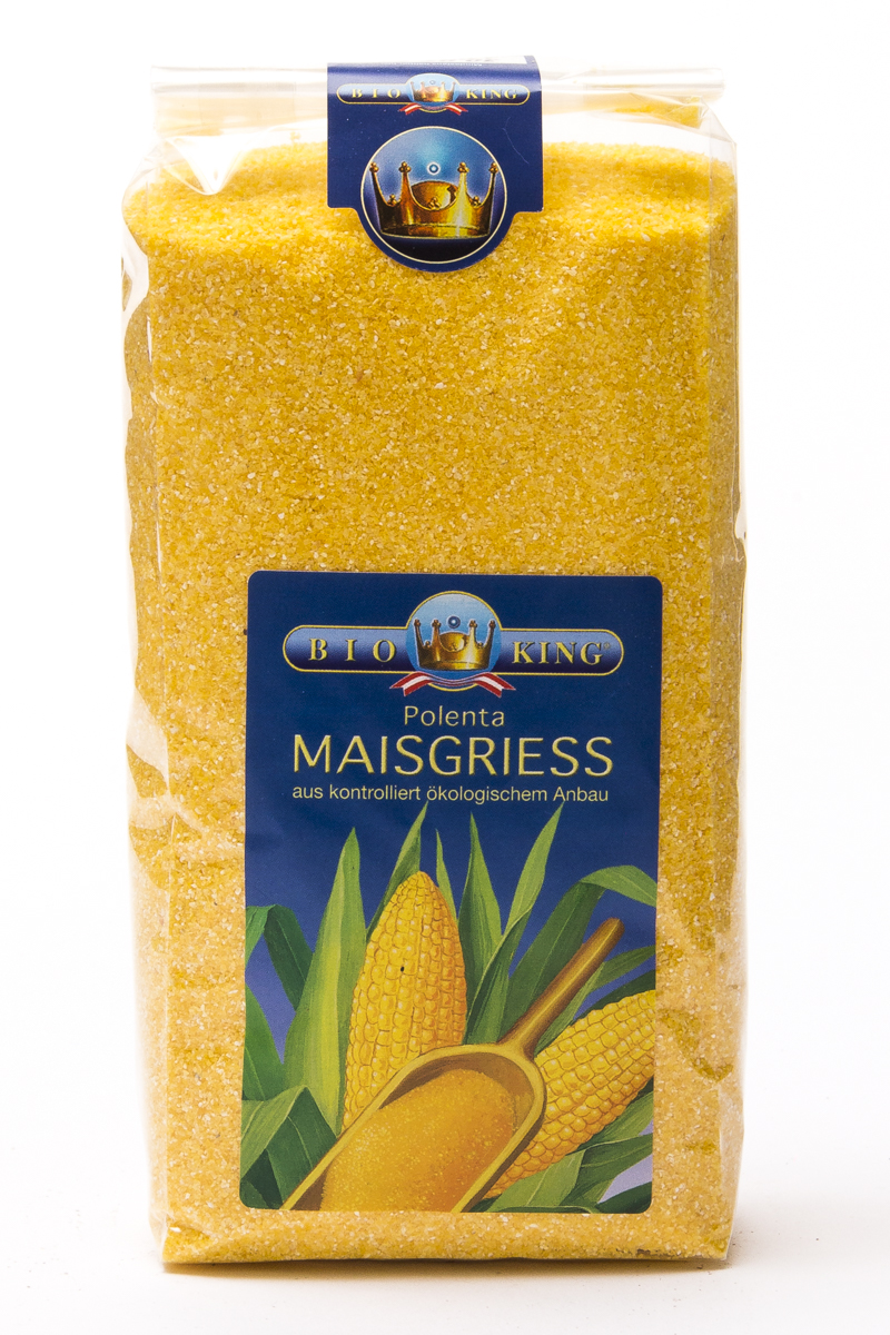 Artikelbild 2 des Artikels “BioKing Bio Maisgriess Polenta, 500g-750g “