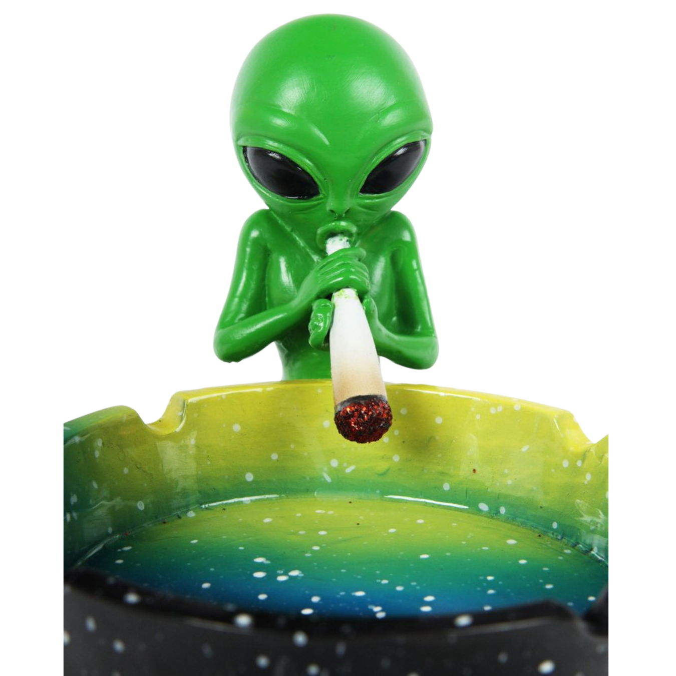 Artikelbild 2 des Artikels “Aschenbecher Alien Grün Farbverlauf Schwarz Lustig “