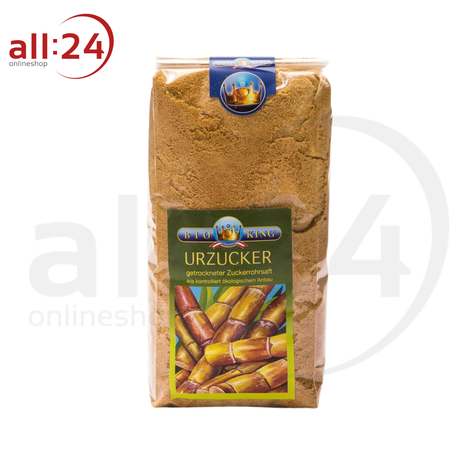Artikelbild 2 des Artikels “BioKing Bio Urzucker Vollrohrzucker 500g-1000g “