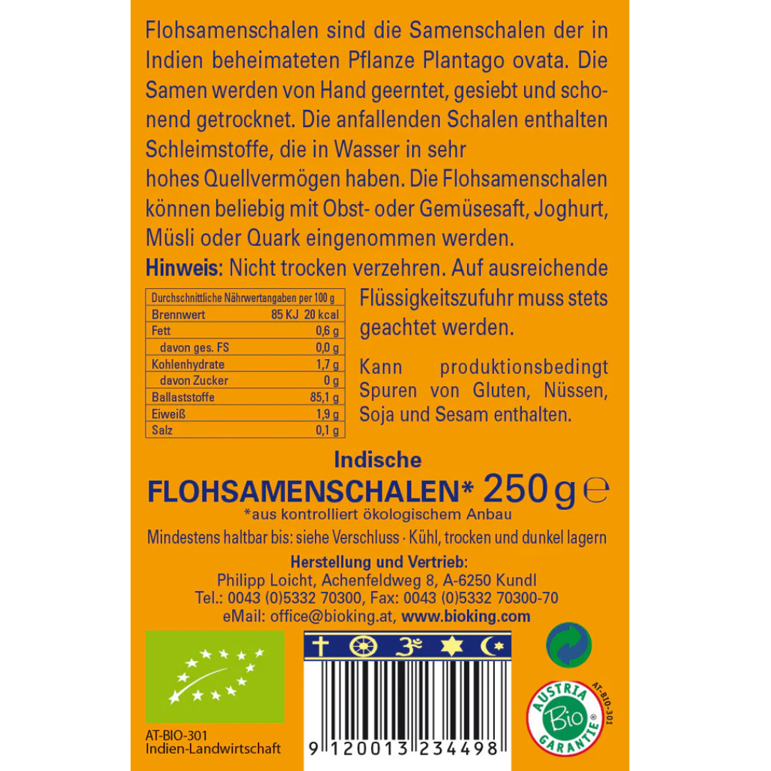 Artikelbild 2 des Artikels “BioKing Bio Flohsamenschalen “