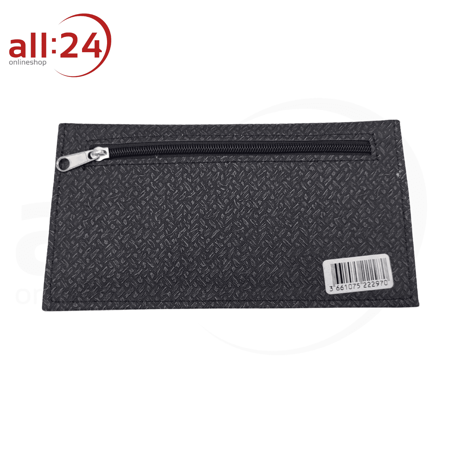 Artikelbild 2 des Artikels “Champ Tabaktasche PVC Dunkelgrau mit Druckknöpfen “