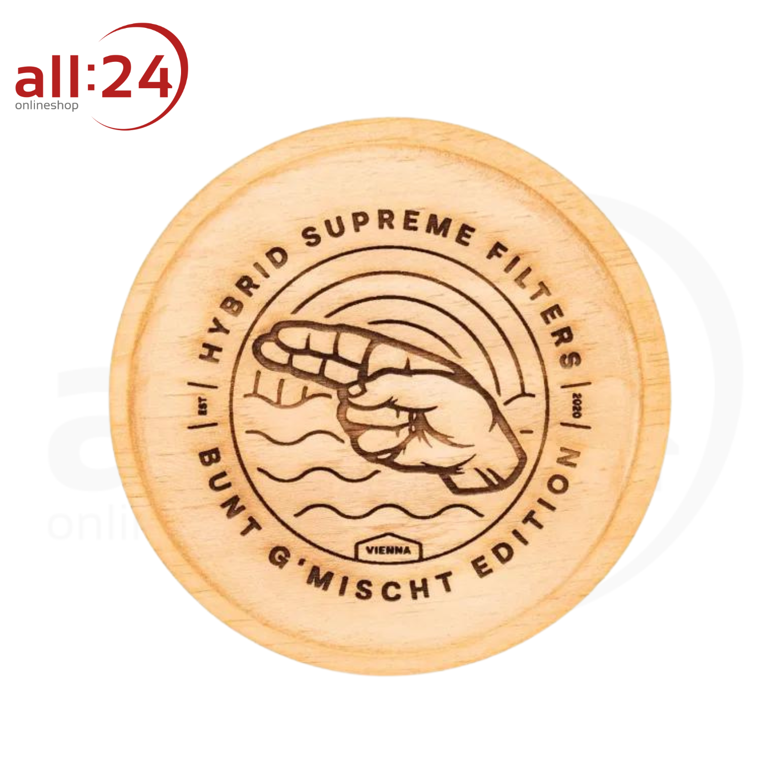 Artikelbild 2 des Artikels “Hybrid Supreme Filter halb Aktivkohle und Zellstoff 1000 Stück Glas Buntgemischt “