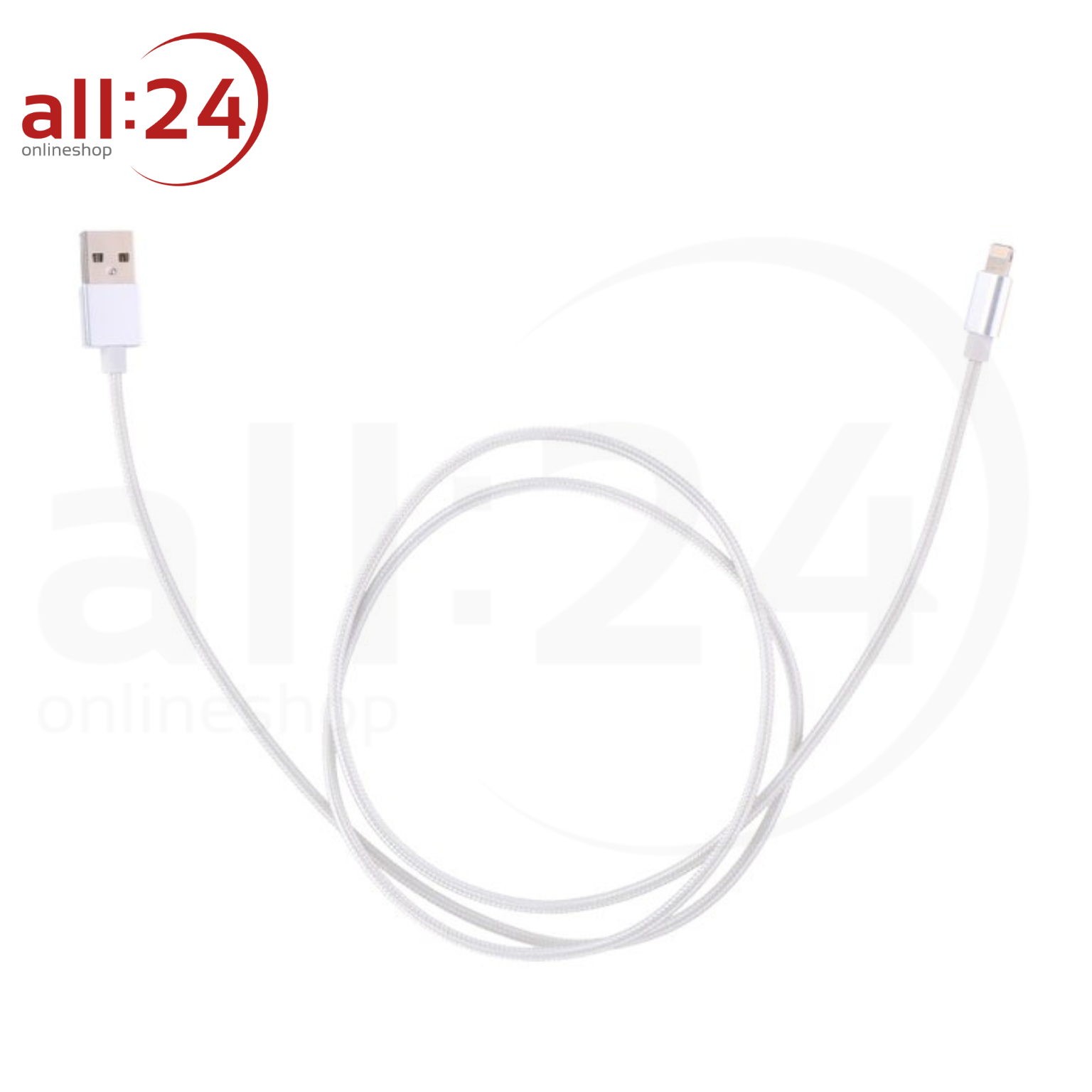 Artikelbild 2 des Artikels “ALLride Lade- und Sync-Kabel iPhone/iPad (Lightning) 1,2m “
