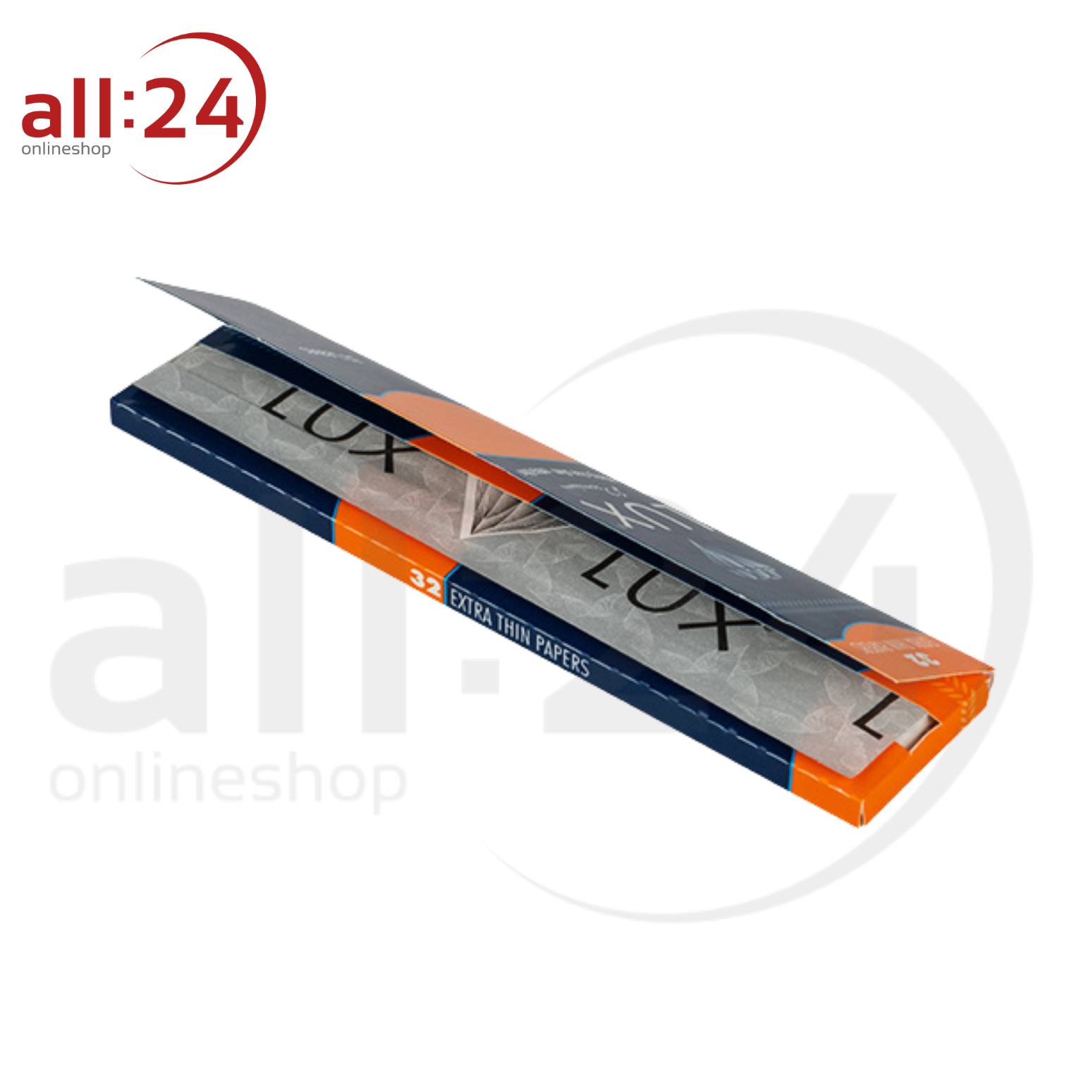 Artikelbild 2 des Artikels “Lux Premium King Size Slim Paper 32 Blatt, 22-er Box “