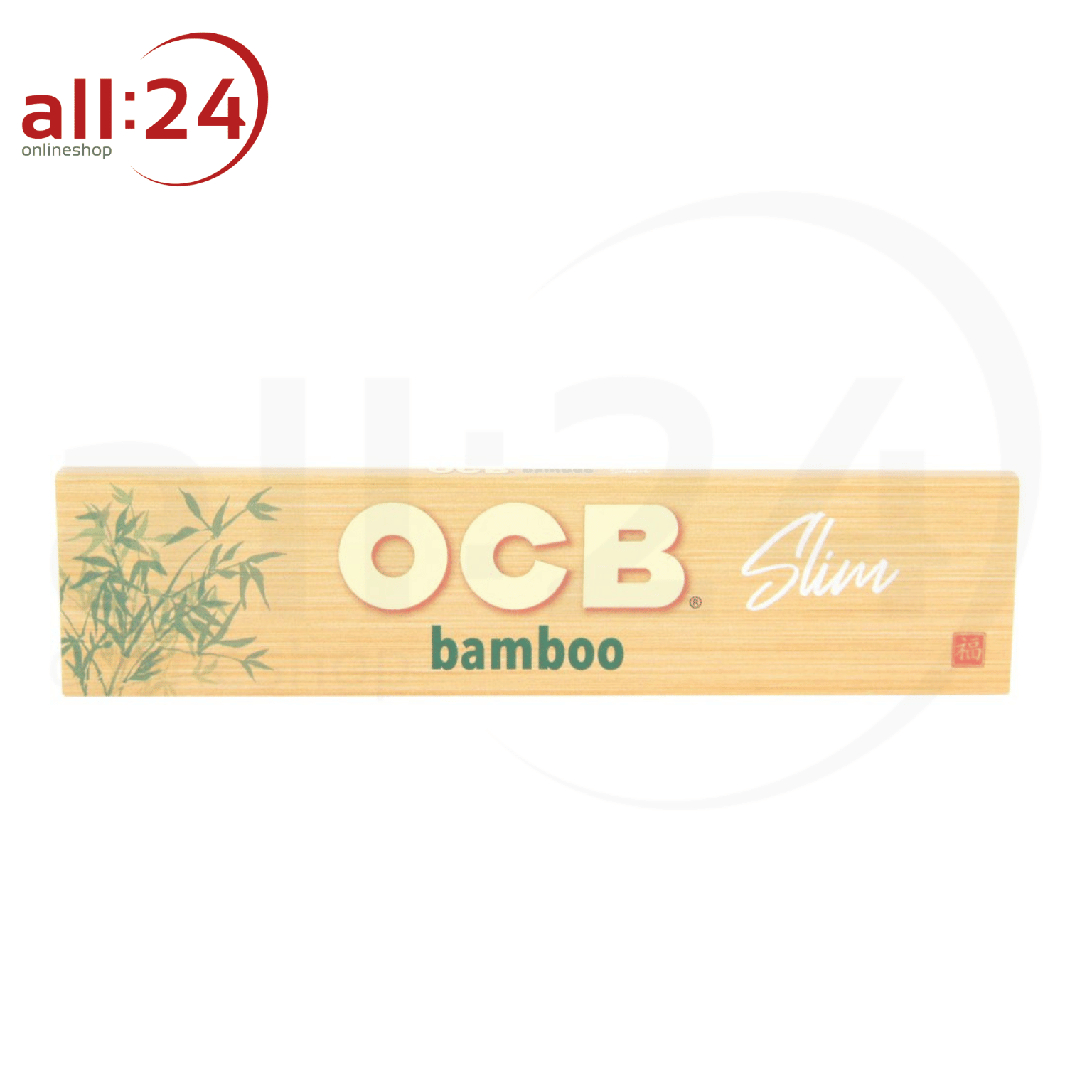 Artikelbild 2 des Artikels “BOX OCB Bamboo King Size Slim Zigarettenpapier - 50 Stück, Ungebleichte Bambusfasern “