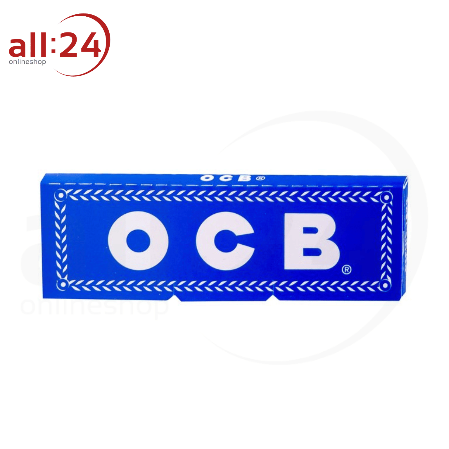 Artikelbild 2 des Artikels “BOX OCB Blau Einfach Kurz Zigarettenpapier, 25 Stück á 50 Blatt “