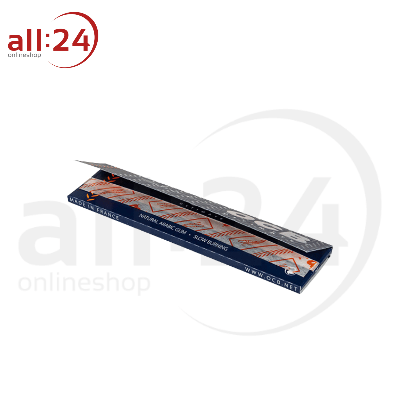 Artikelbild 2 des Artikels “OCB Ultimate Slim King Size Zigarettenpapier - 50 Heftchen à 32 Blatt “