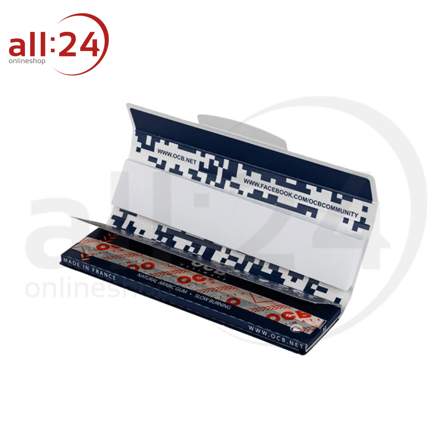 Artikelbild 2 des Artikels “OCB Ultimate Slim Zigarettenpapier + Filter Tips - 32 Heftchen mit je 32 Blatt “
