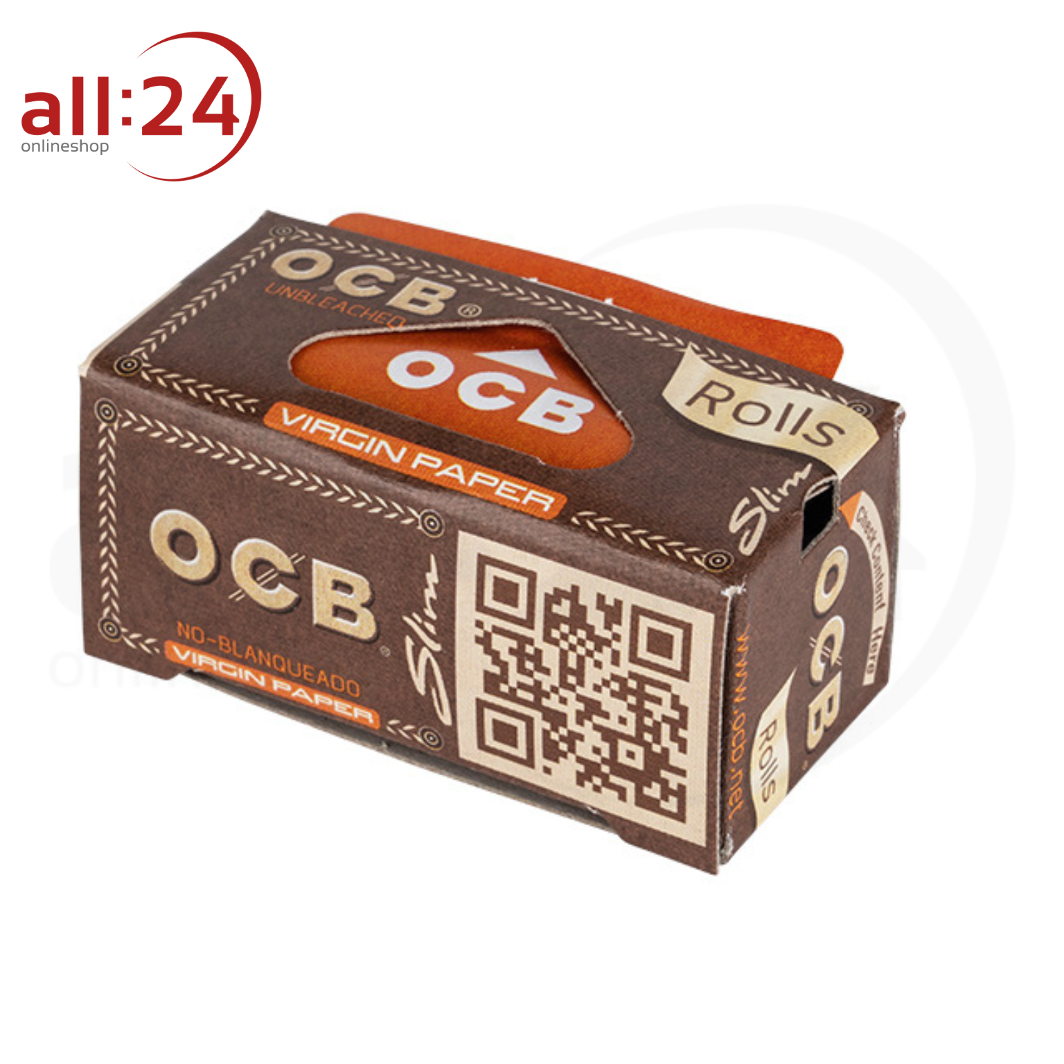 Artikelbild 2 des Artikels “OCB Unbleached Virgin Paper Rolls - 24er Pack “