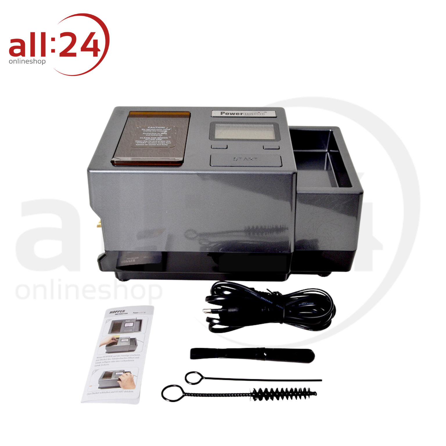 Artikelbild 2 des Artikels “Powermatic 3 + Plus Schwarz elektrische Stopfmaschine “