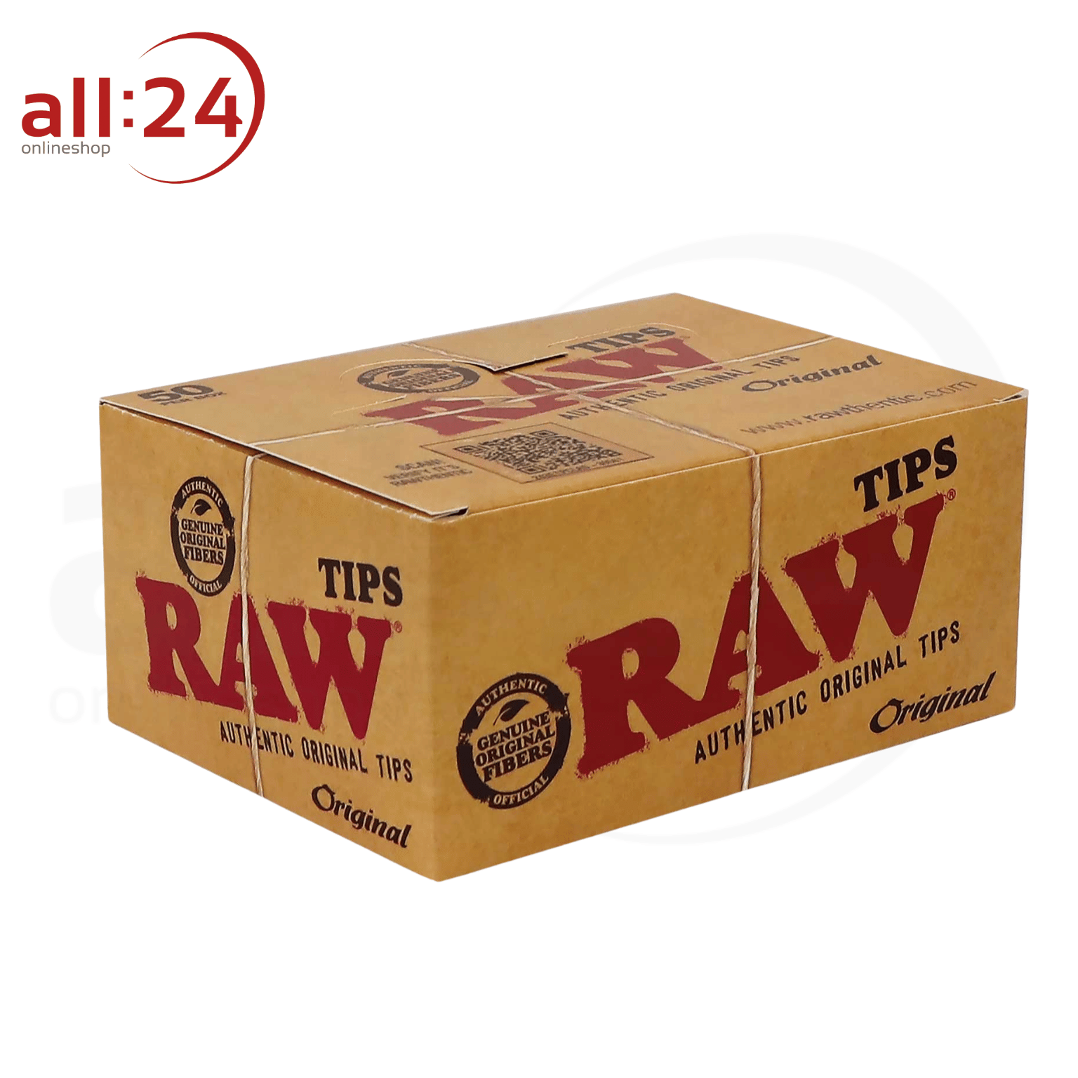 Artikelbild 2 des Artikels “BOX RAW Filtertips Ungebleicht, 50 Stück “