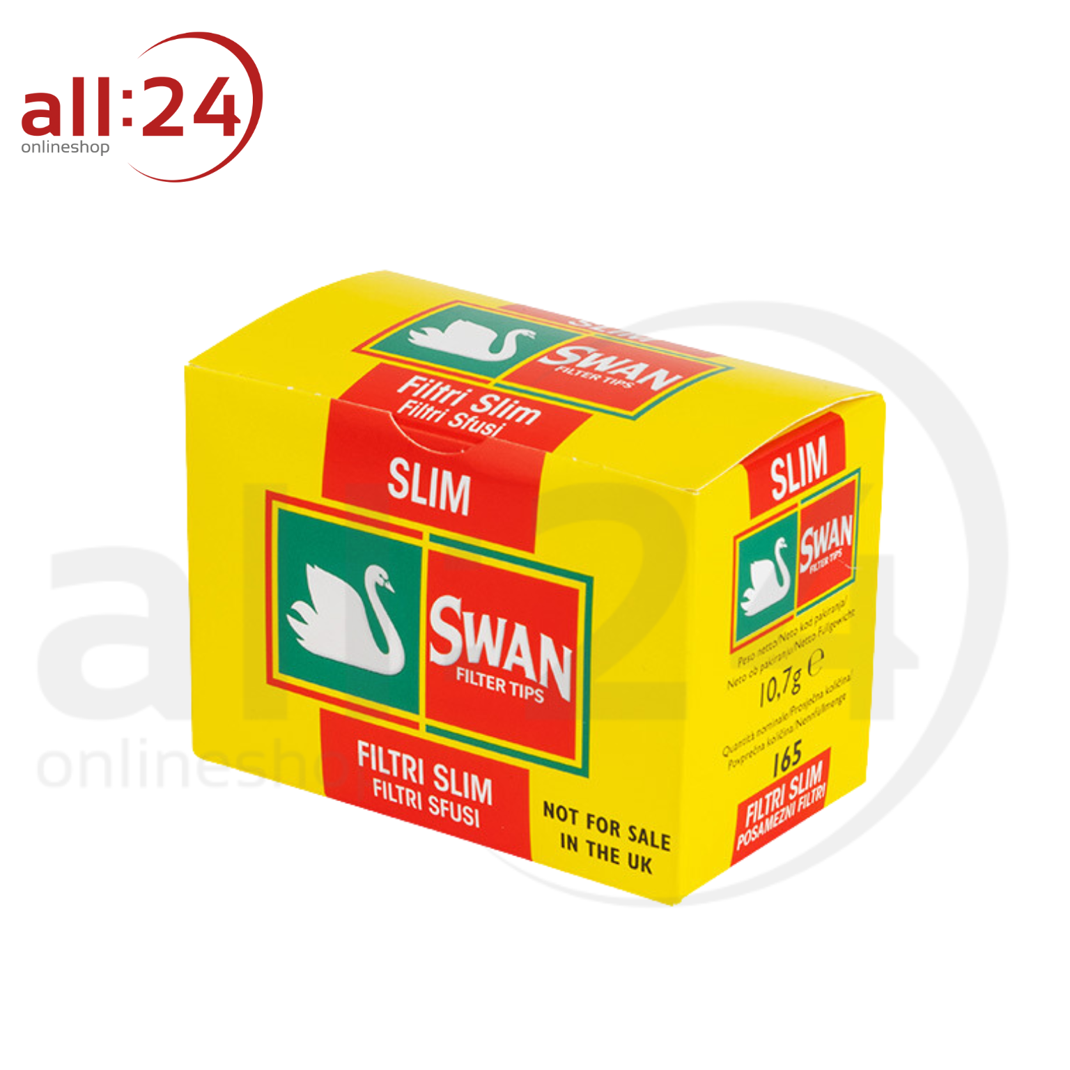 Artikelbild 2 des Artikels “SWAN Slim Line - 12 Schachteln Zigarettenfilter “