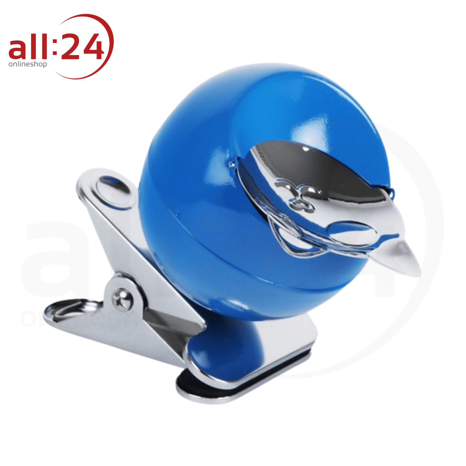 Artikelbild 2 des Artikels “Aschenbecher mit Tischklipp Katze Blau Lustig 9 cm ⌀ “