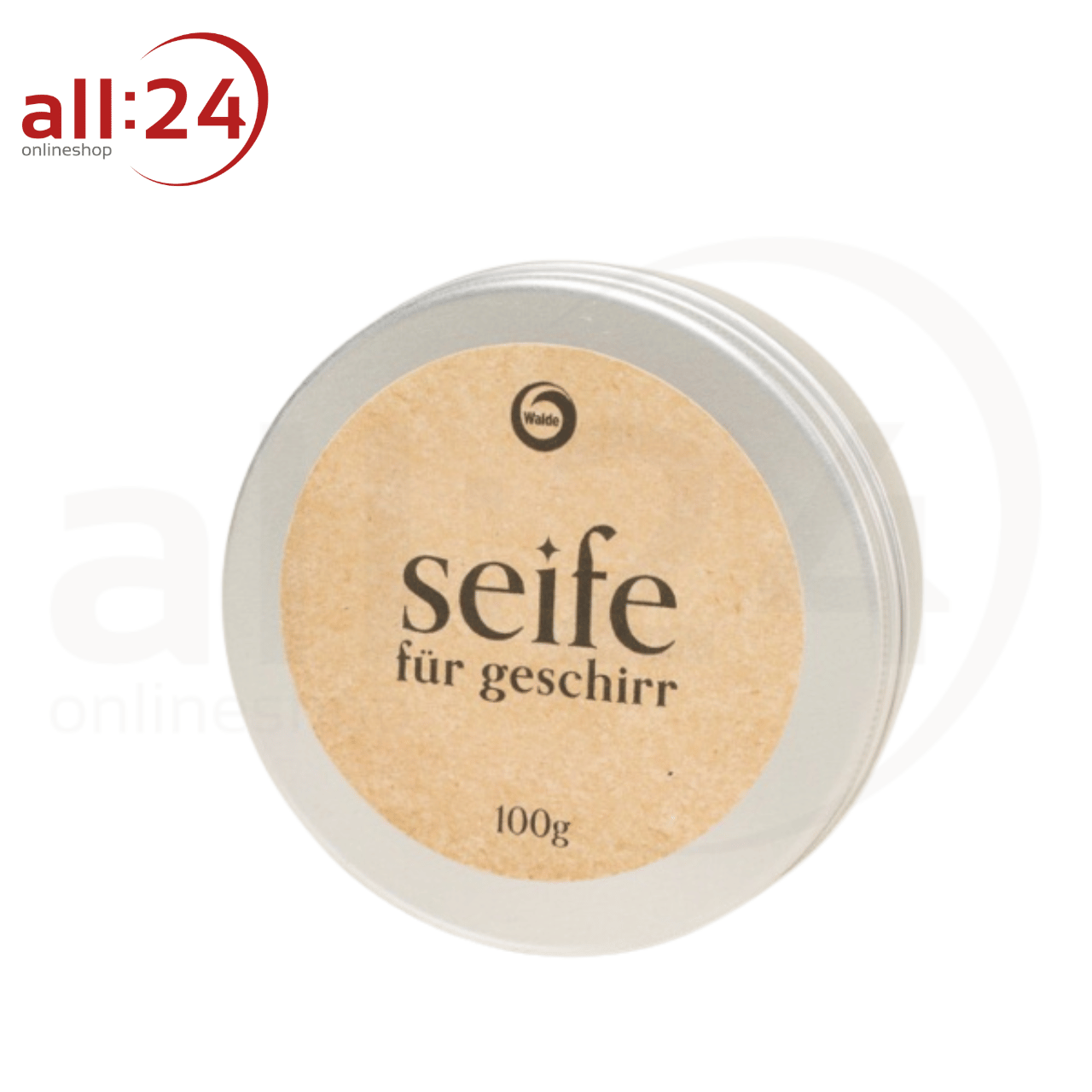 Artikelbild 2 des Artikels “Walde Geschirrspülseife in Dose, 100g “