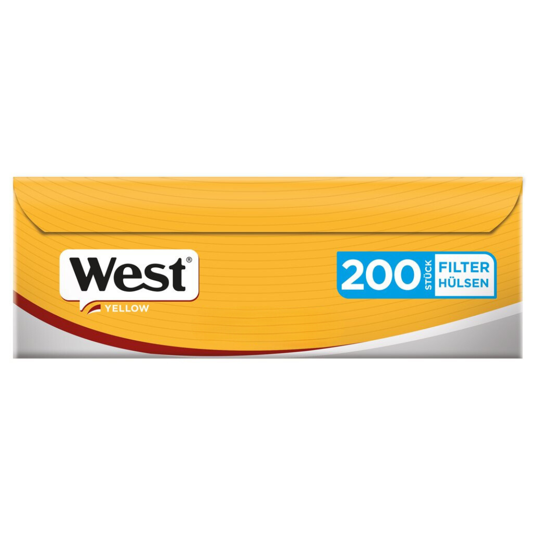 Artikelbild 2 des Artikels “West Silver (JETZT YELLOW) Hülsen Packung mit 200 Stück “