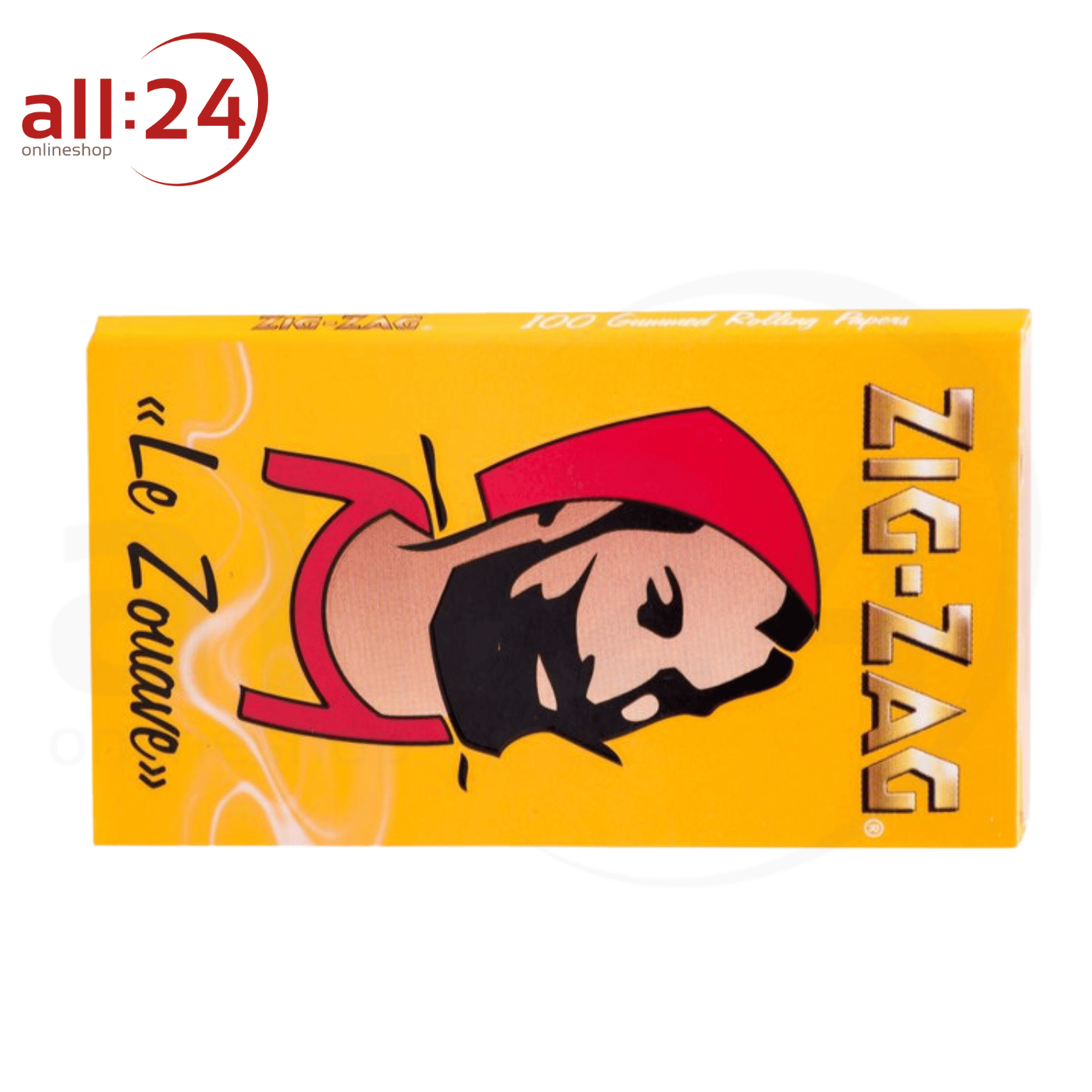 Artikelbild 2 des Artikels “BOX ZIG ZAG Zigarettenpapier Gelb No. 602 - 25 Stück á 100 Blatt “
