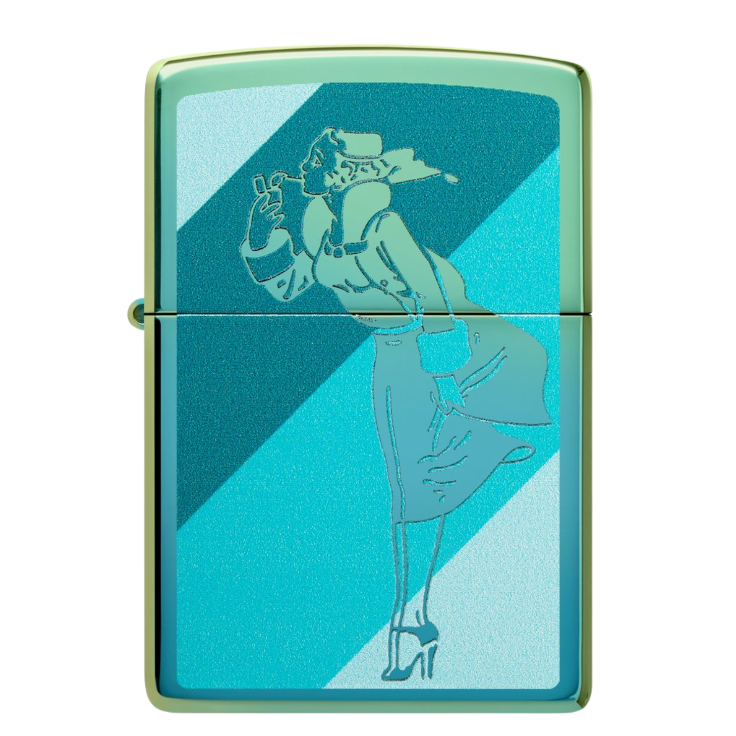 Artikelbild 2 des Artikels “Zippo Feuerzeug Türkis Frau 49191 “