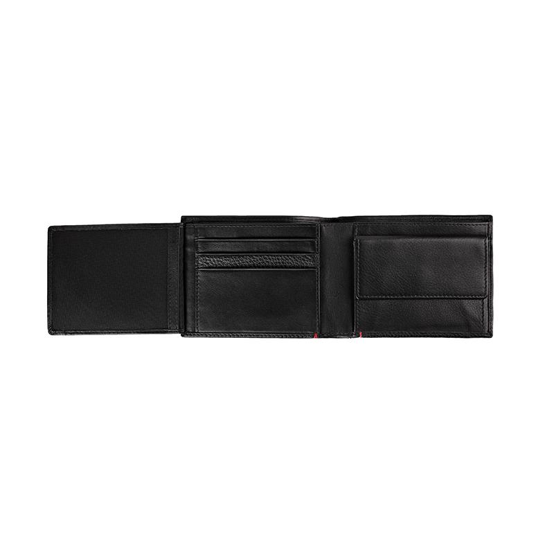 Artikelbild 2 des Artikels “Zippo Brieftasche Tri-Fold Schwarz echtes Nappa-Leder Geldbörse “
