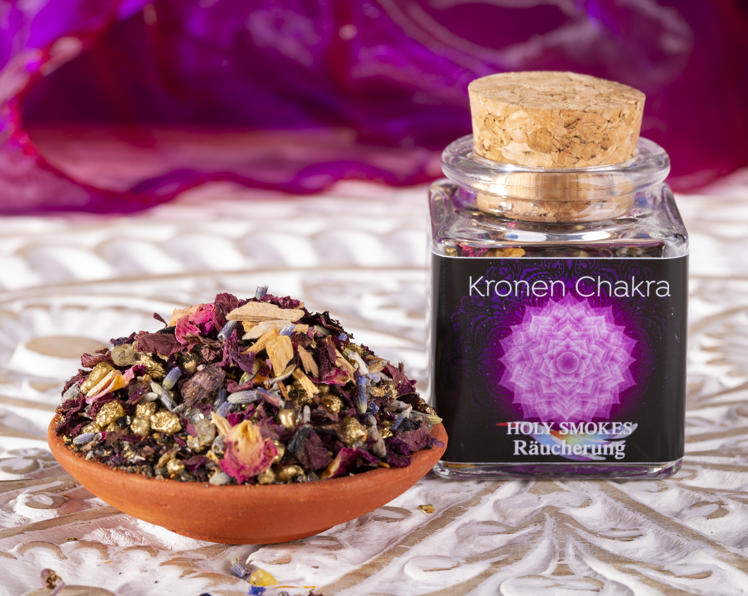Artikelbild 2 des Artikels “Kronenchakra Chakra Räuchermischung Holy Smokes “