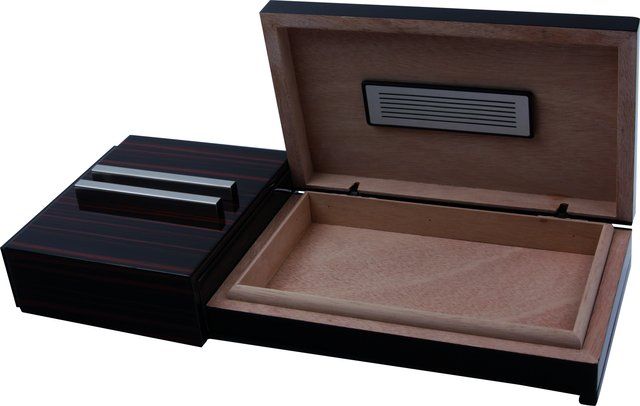 Artikelbild 2 des Artikels “Humidor-Ascher Kombination schwarz “