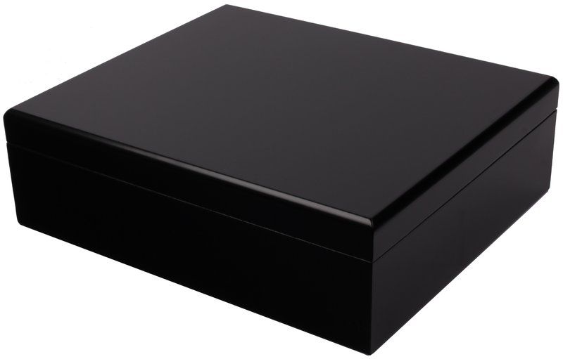 Artikelbild 2 des Artikels “Humidor-Set schwarz mit Zigarrenetui “