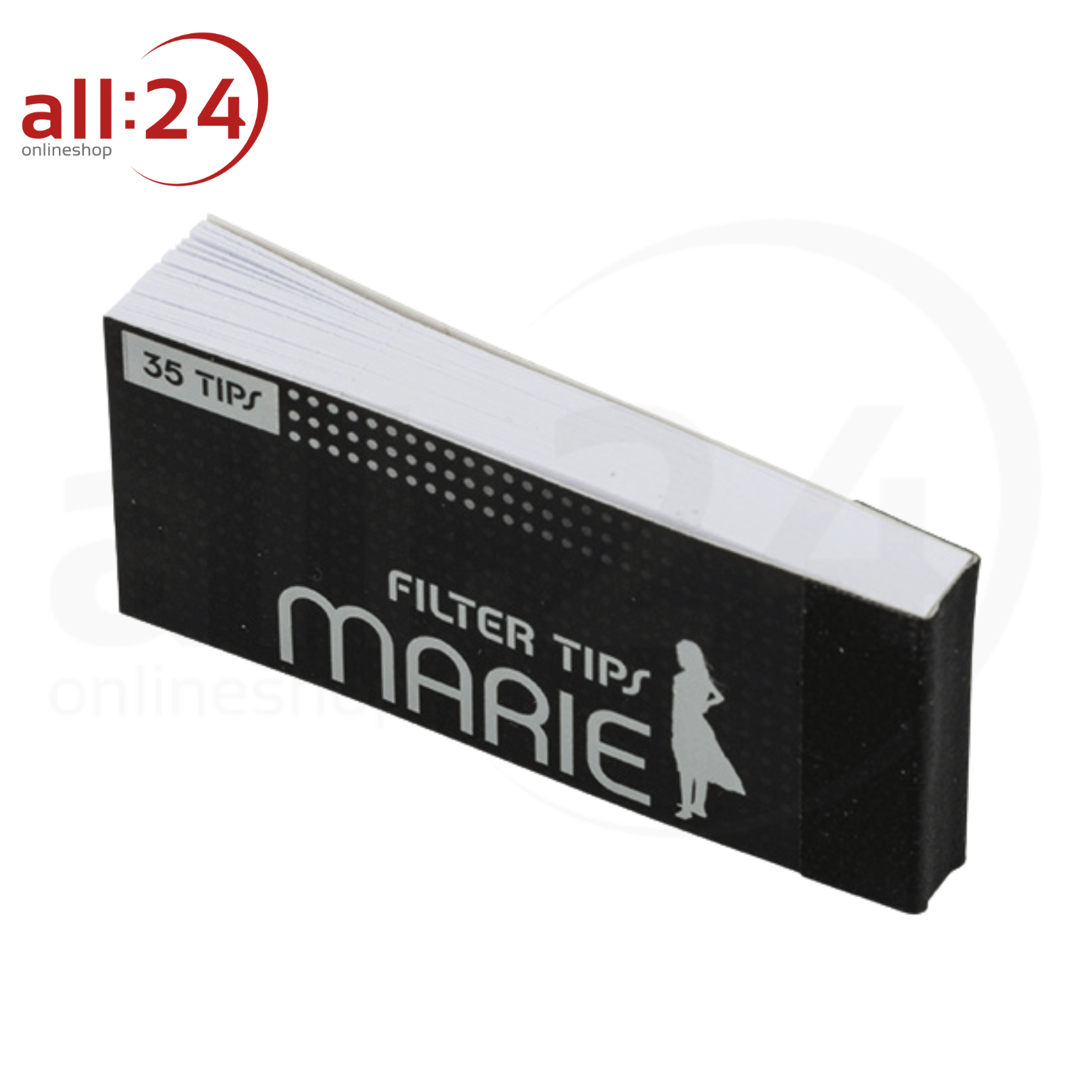 Artikelbild 2 des Artikels “Marie Filter Tips Vorteilspack - 24 Heftchen á 35 Blatt “