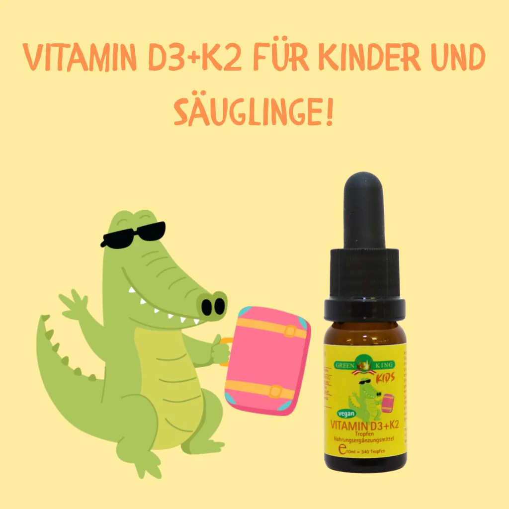 Artikelbild 3 des Artikels “GreenKing Vitamin D3 + K2 für Kinder “