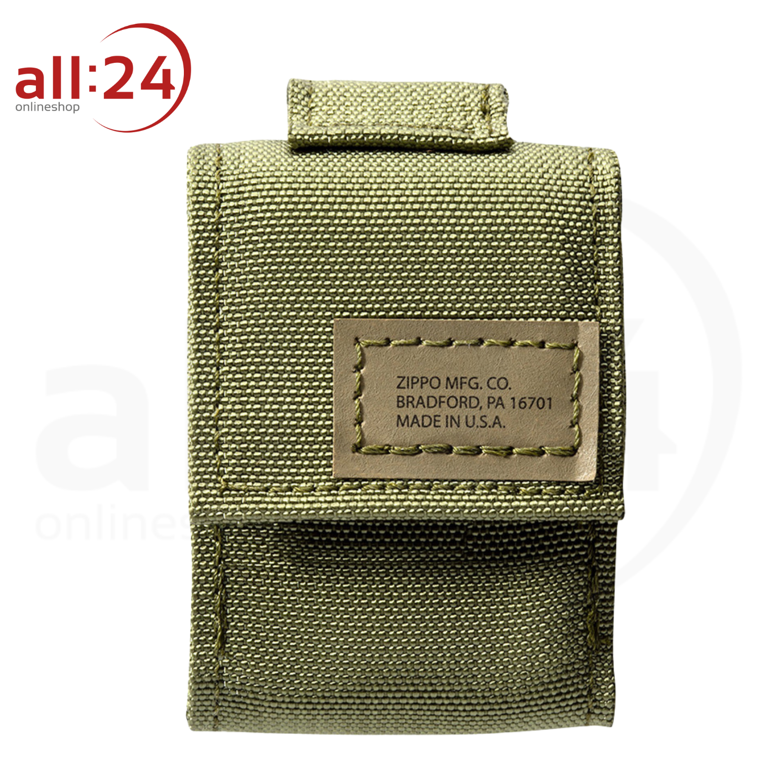 Artikelbild 3 des Artikels “Zippo Tactical Pouch and Black Crackle® Brauner Feuerzeugbeutel mit Original Zippo Geschenkset “