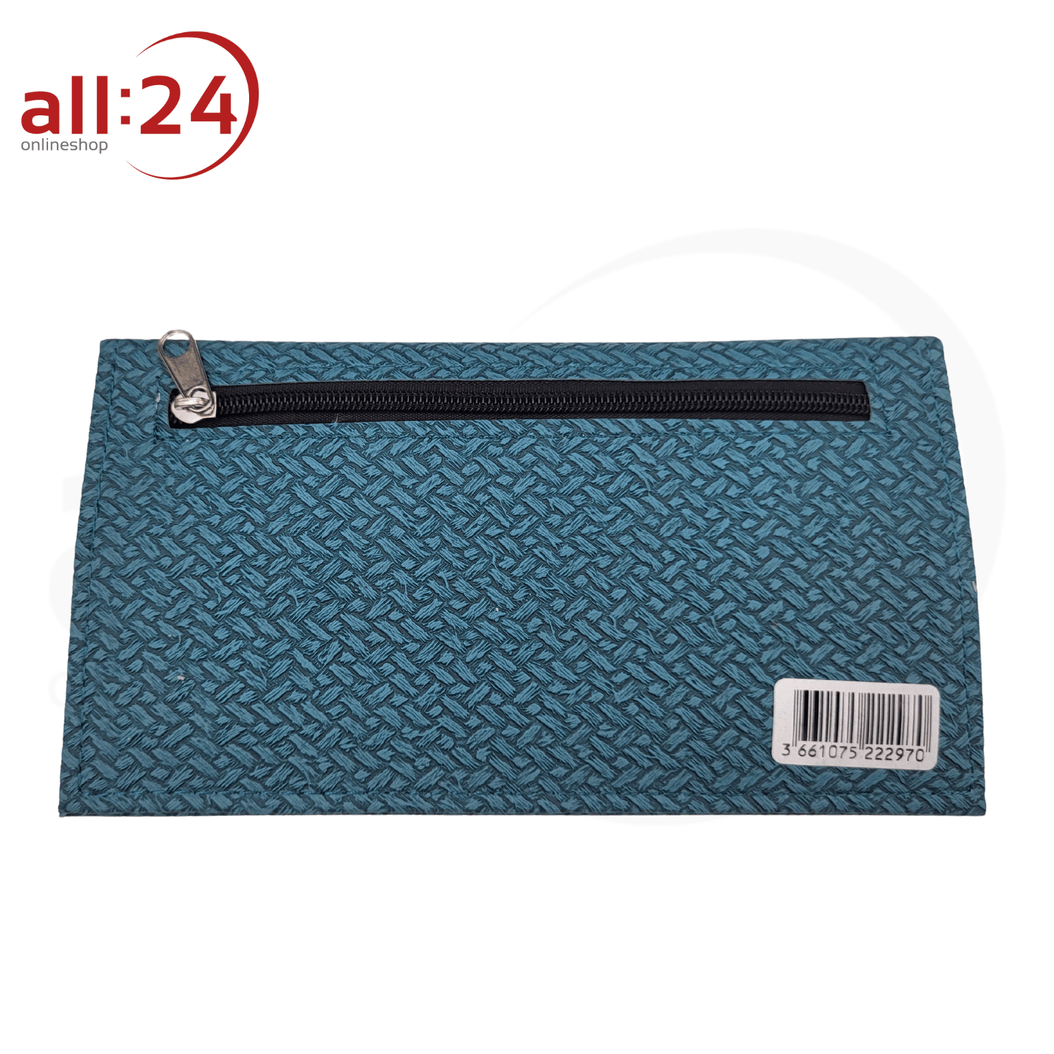 Artikelbild 3 des Artikels “Champ Tabaktasche PVC Petrol mit Druckknöpfen “