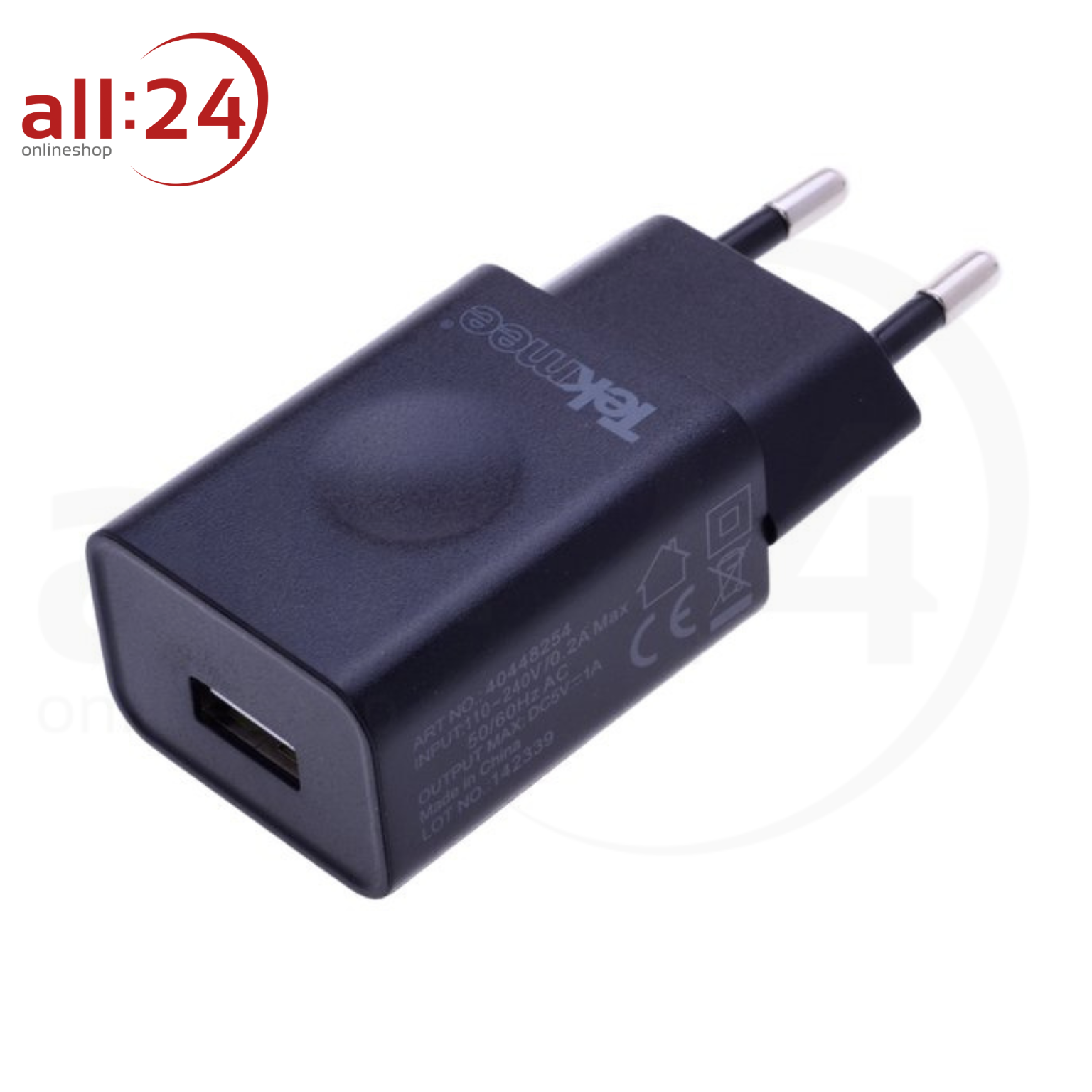 Artikelbild 3 des Artikels “Tekmee USB Netzteilstecker schwarz/weiß “
