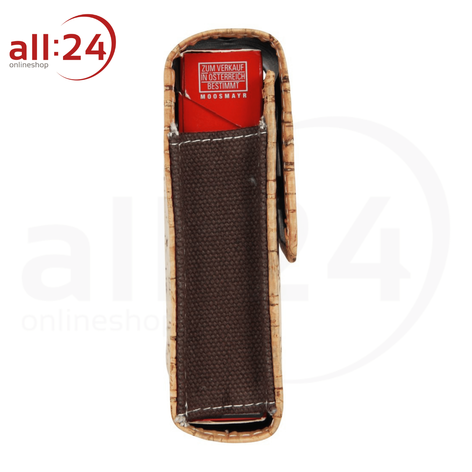 Artikelbild 3 des Artikels “Zigaretten Box Kork Braun, für 20 Stück 80mm Zigaretten “