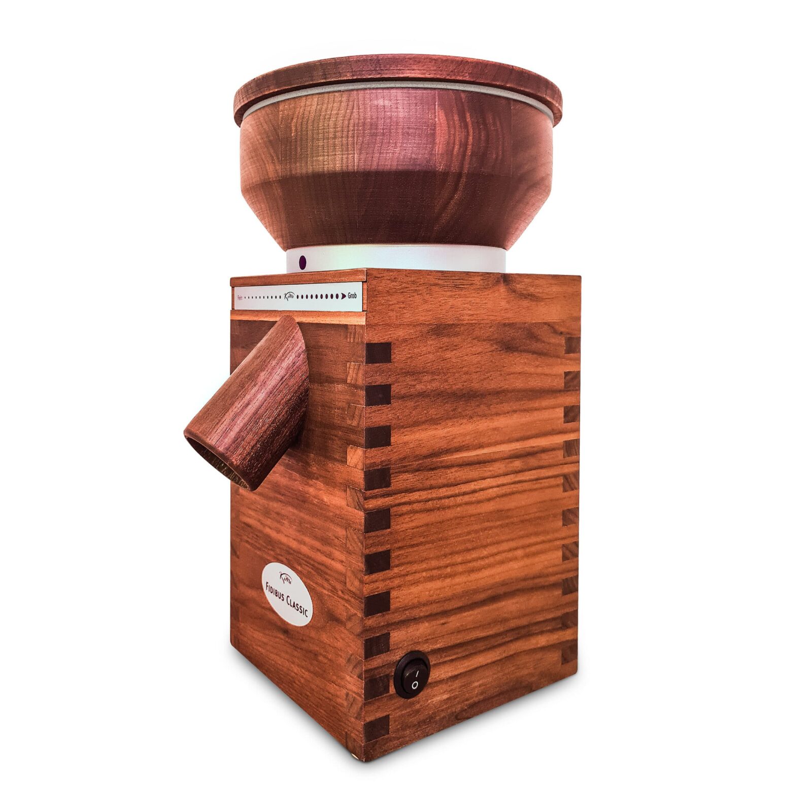 Artikelbild 3 des Artikels “KoMo Fidibus Classic Getreidemühle Schwarznuss Limitiert “